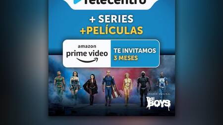 Telecentro invita tres meses de Amazon Prime Video a sus clientes