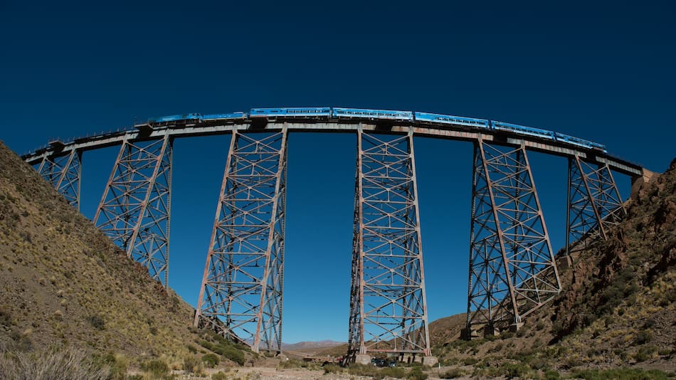 El Tren a las Nubes, uno de los más altos del mundo.