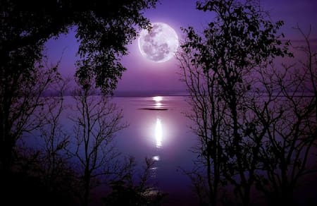 Astrología, Luna Llena Azul, astros