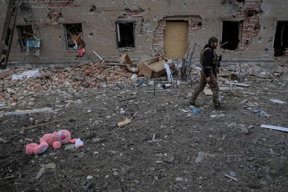 Ataque ruso a zona de Odesa. Foto: Reuters.