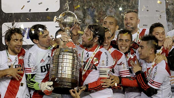 Marcelo Gallardo suma a una gloria de River a su cuerpo técnico