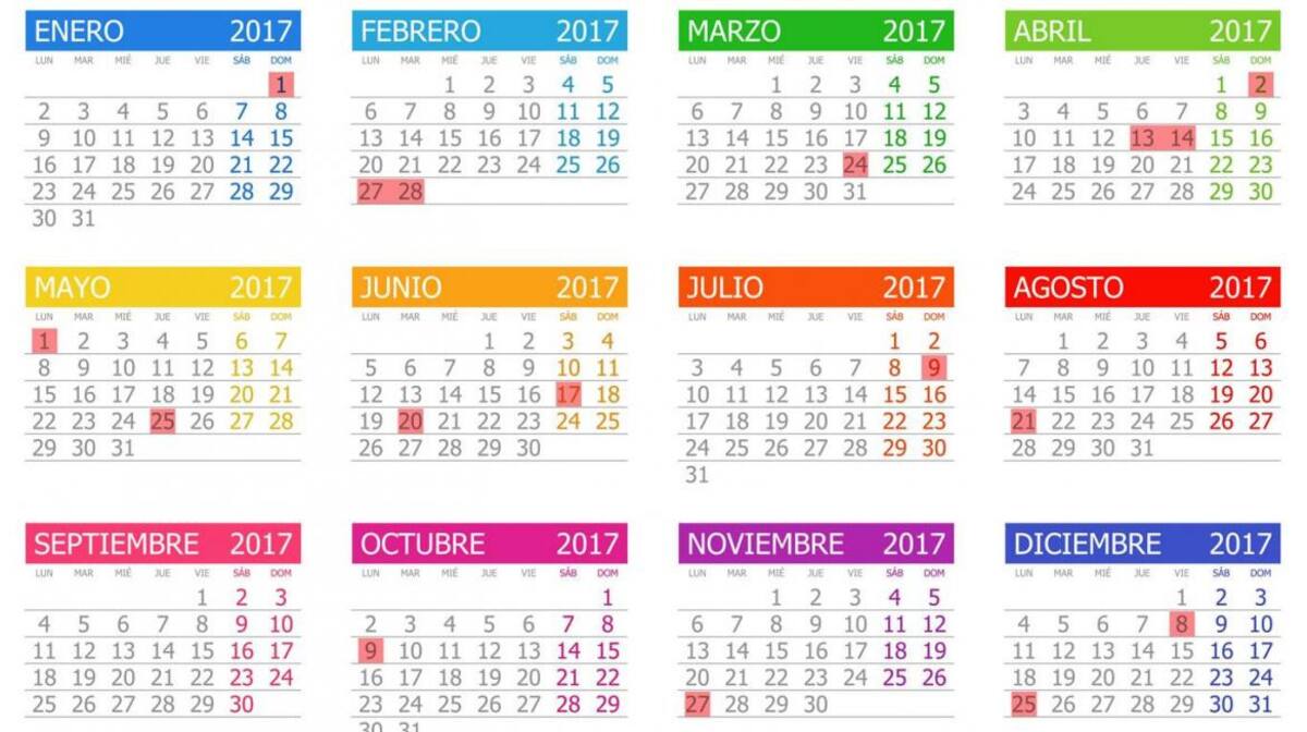 Feriados 2017