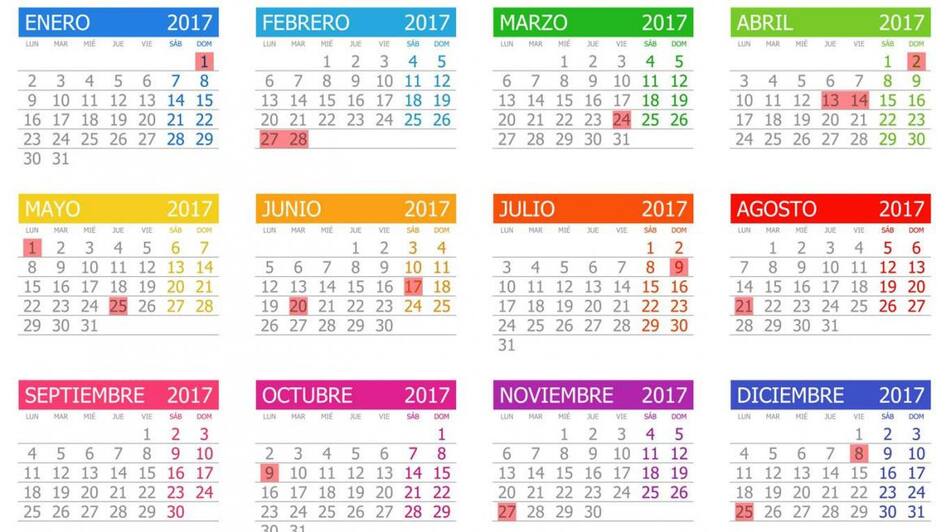 Feriados 2017