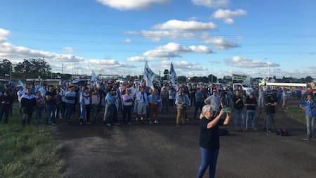 Reunión de productores en Chajarìí, Entre Rìos