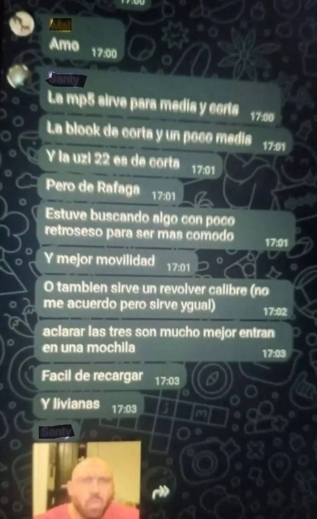 Los chats de los alumnos de Ing. Mascwhitz. Fuente: X @mdzol