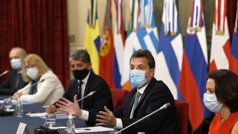 Sergio Massa recibió en Diputados a embajadores y embajadoras de la Unión Europea, Frente Renovador