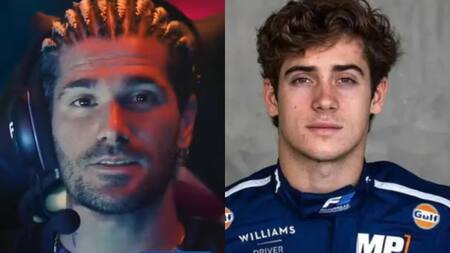 Rodrigo De Paul y Franco Colapinto. Foto: captura.