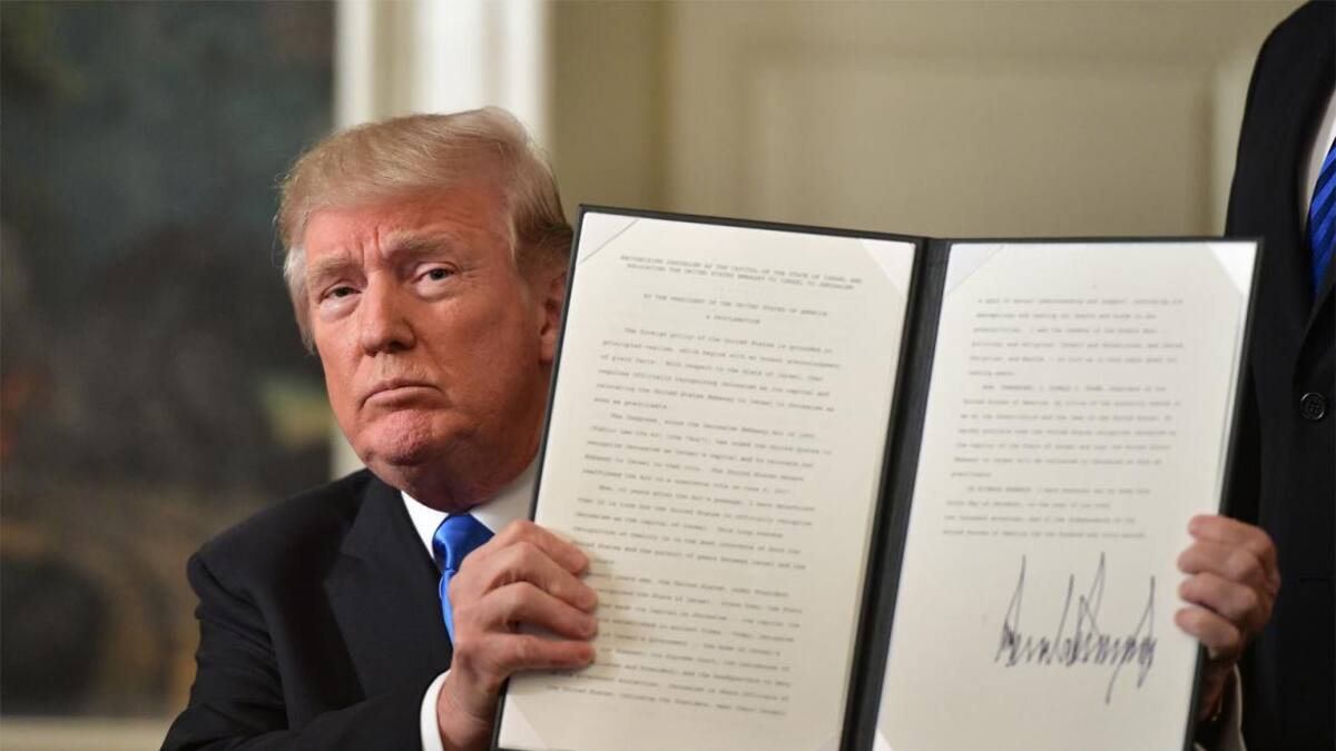 Decreto de Donald Trump