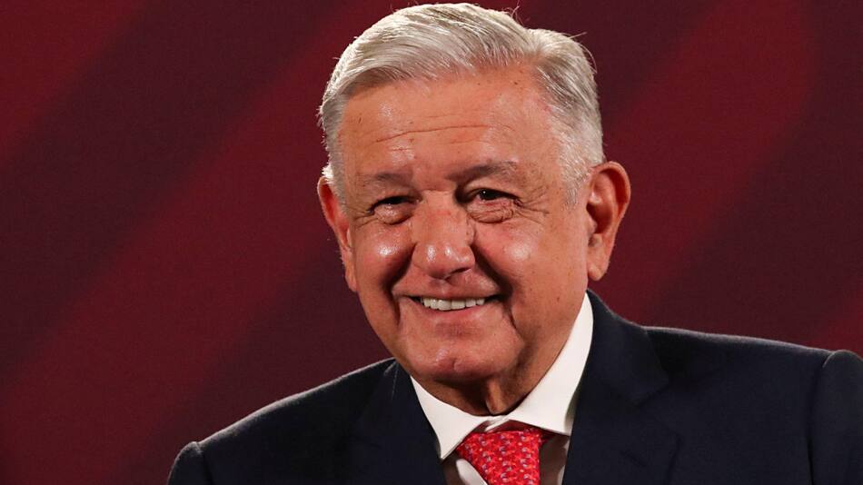 Andrés Manuel López Obrador destacó su gestión económica como presidente de México. Foto: Reuters.