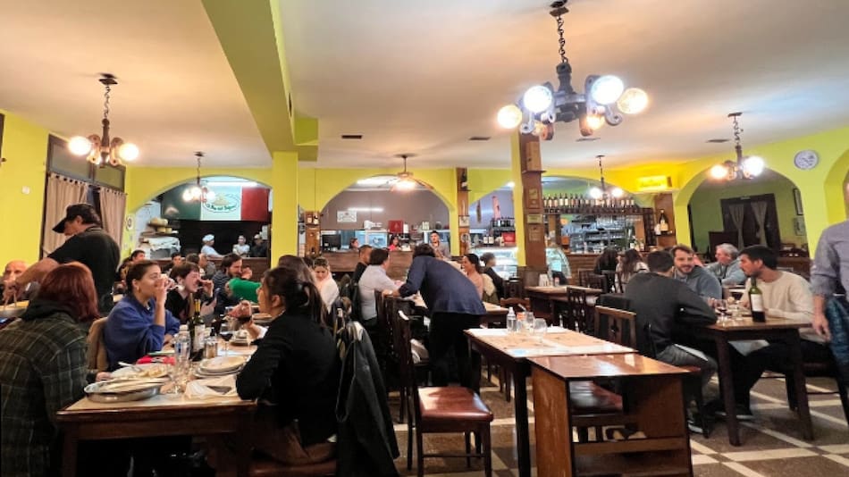 Gastronomía en Mar del Plata. Foto: Google Maps.