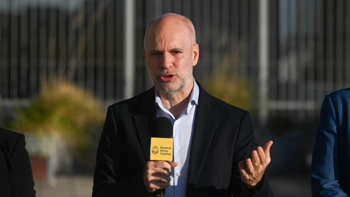 Horacio Rodríguez Larreta. Foto: NA.