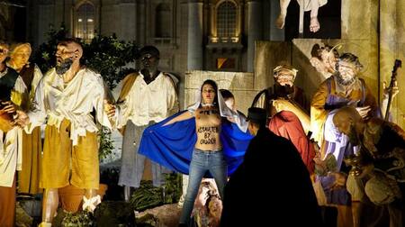 Activista Femen - Vaticano