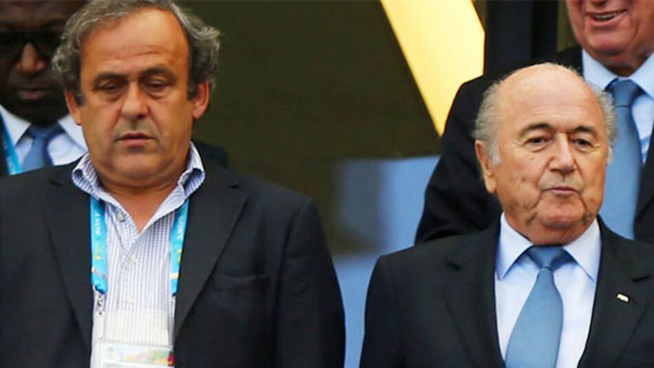Blatter y Platini
