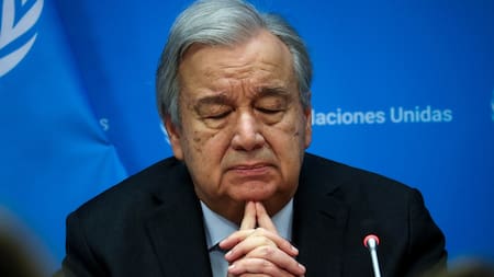 António Guterres, secretario general de la ONU. Foto: Reuters