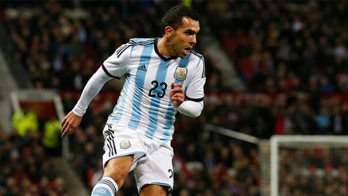 Tévez en la Selección