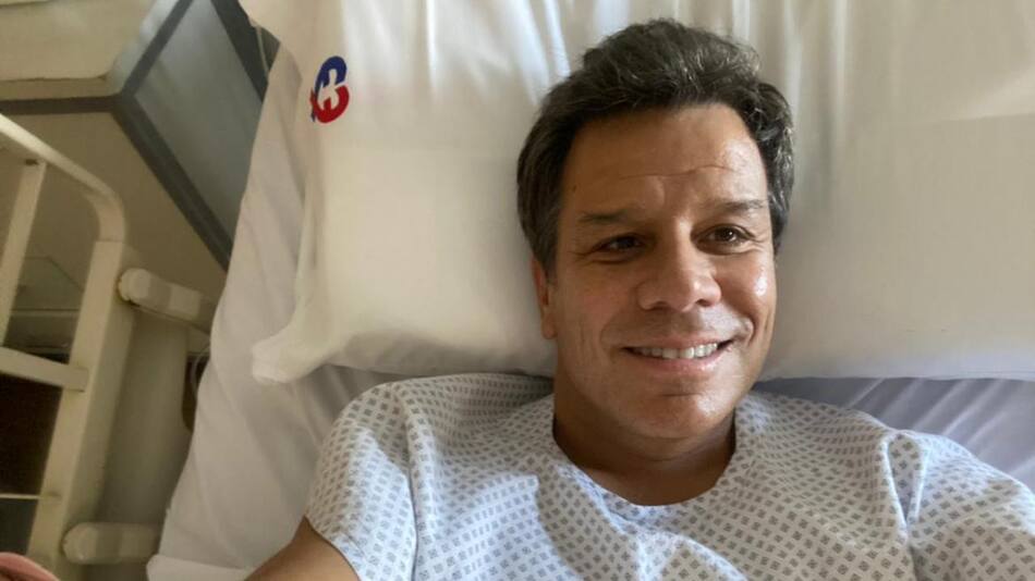 Facundo Manes, internado por COVID, foto Twitter