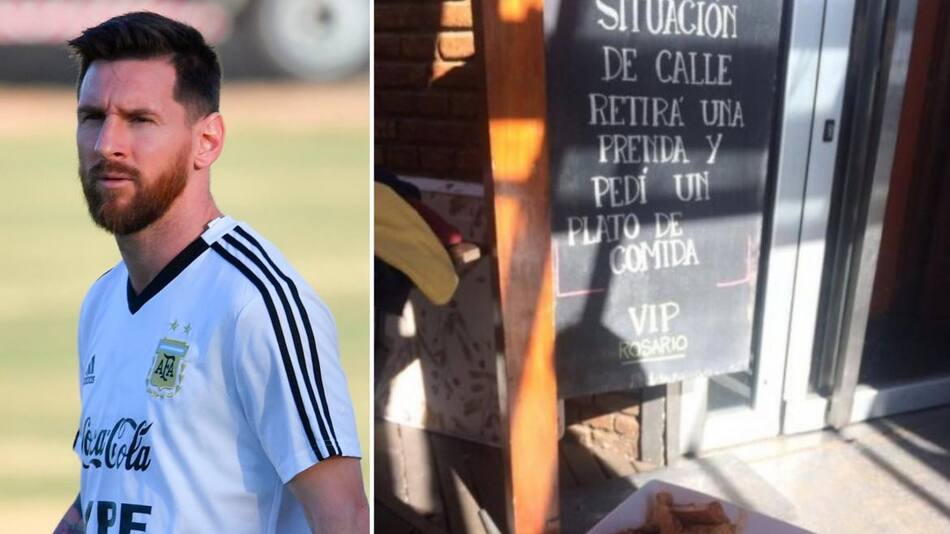 Solidaridad, familia Messi en Rosario