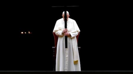 Papa Francisco, vía crusis, Reuters
