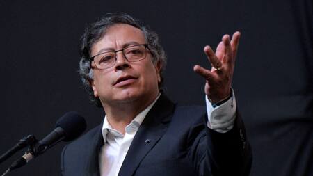 Gustavo Petro, presidente de Colombia. Foto: Reuters.