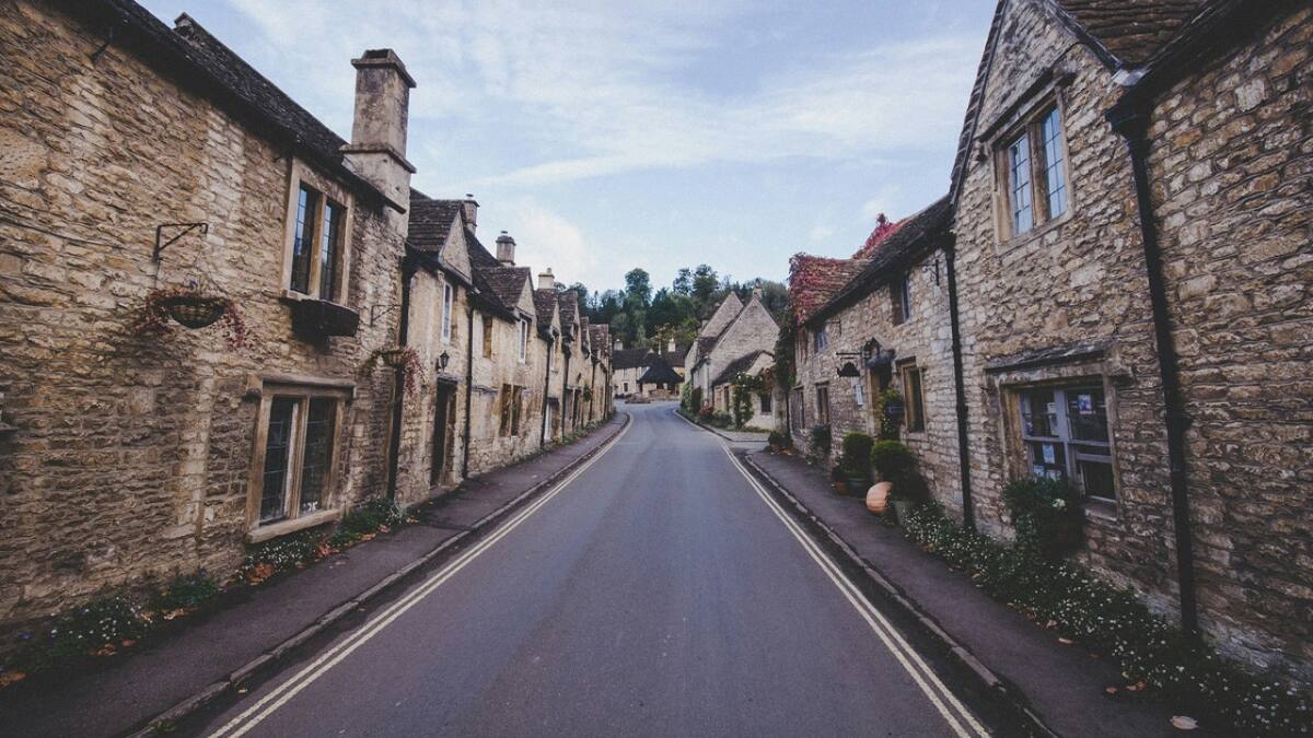Casas en Inglaterra. Foto: Unsplash.