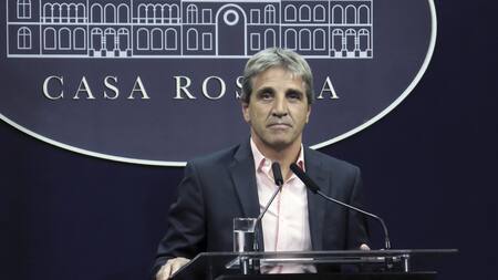 Luis Caputo, ministro de Economía.