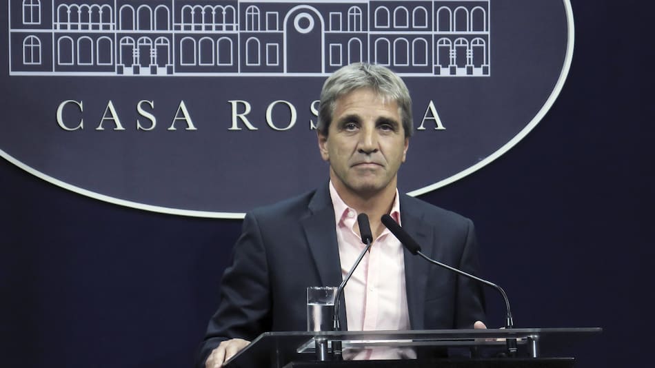 Luis Caputo, ministro de Economía.