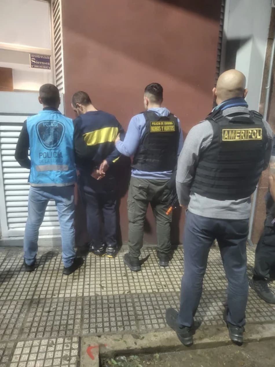 Detuvieron a un peligroso prófugo brasileño en Caballito.