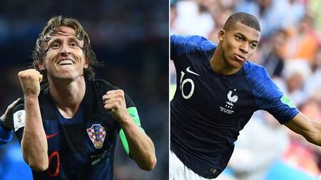 Modric - Mbappé Mundial Rusia 2018