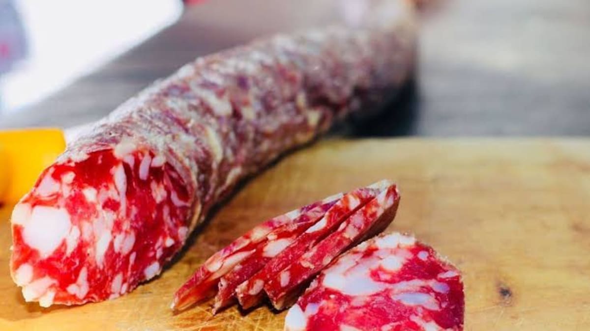 Salames artesanales, Fiesta Nacional del Salame Casero en Oncativo, Córdoba.