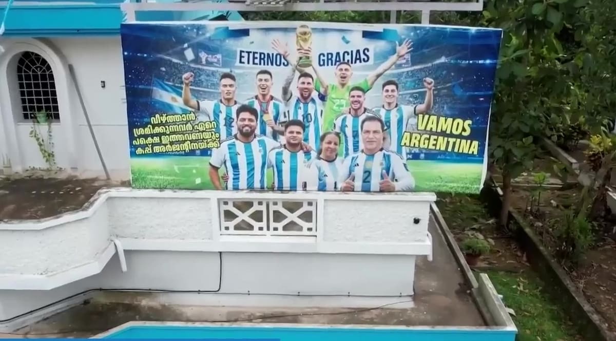 Apoyo de la India a Argentina en el Mundial 2026.