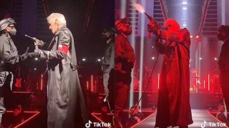 Polémica con Roger Waters. Foto: captura video