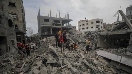 Denuncia de Sudáfrica contra Israel en la CIJ. Foto: Reuters