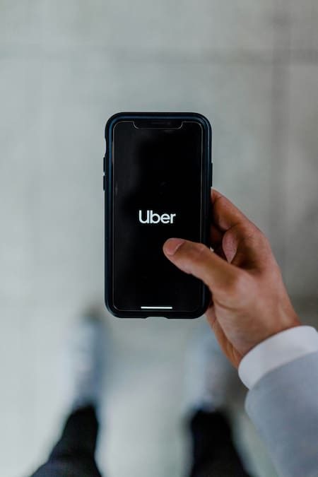 Uber, aplicación. Foto Unsplash
