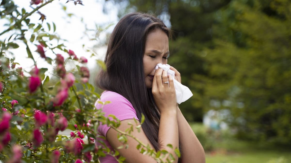 Alergía, resfrio, primavera. Foto Freepik.