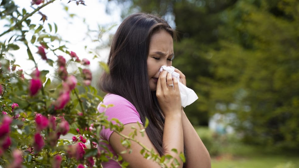 Alergía, resfrio, primavera. Foto Freepik.