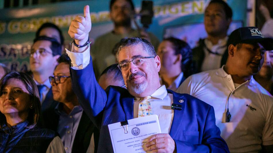 Bernardo Arévalo de León, presidente electo de Guatemala. Foto: Reuters.