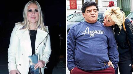 Verónica Ojeda y Maradona