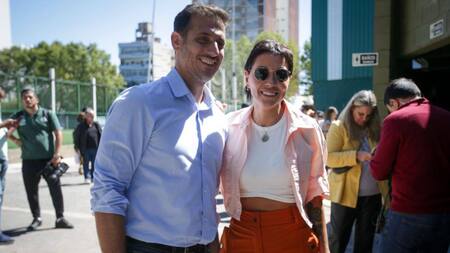 Mayra Mendoza tras la reunión del PJ.