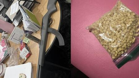 Materiales secuestrados en una de las redadas. Foto: Télam.