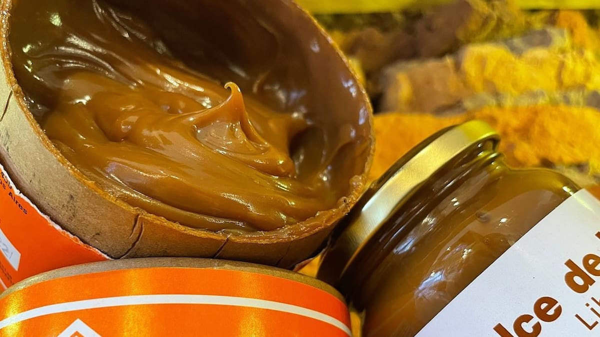 Potes de dulce de leche