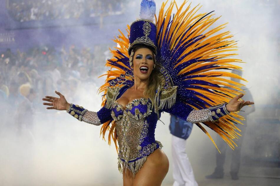 Carnaval festejos - Río de Janeiro Brasil Foto Reuters