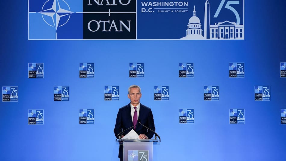 Jens Stoltenberg, secretario general de la OTAN. Foto: Reuters