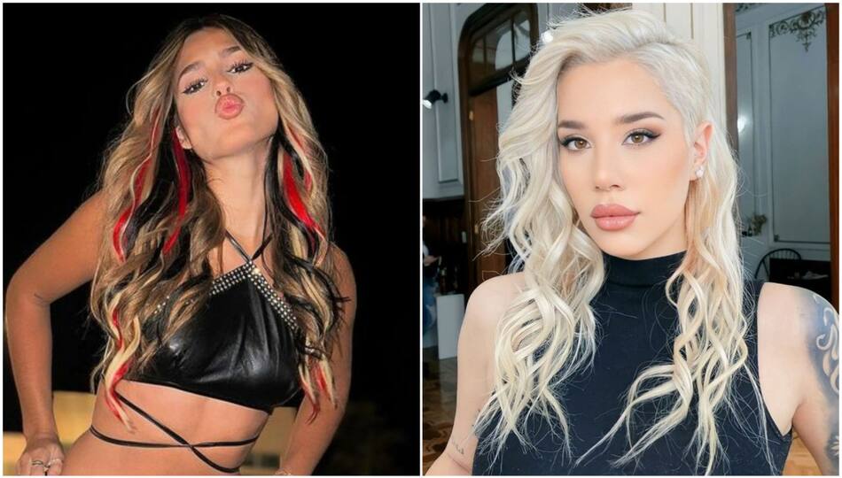 Julieta Poggio y La Tora. Fotos: Instagram.