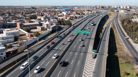 Autopista Buenos Aires-La Plata.