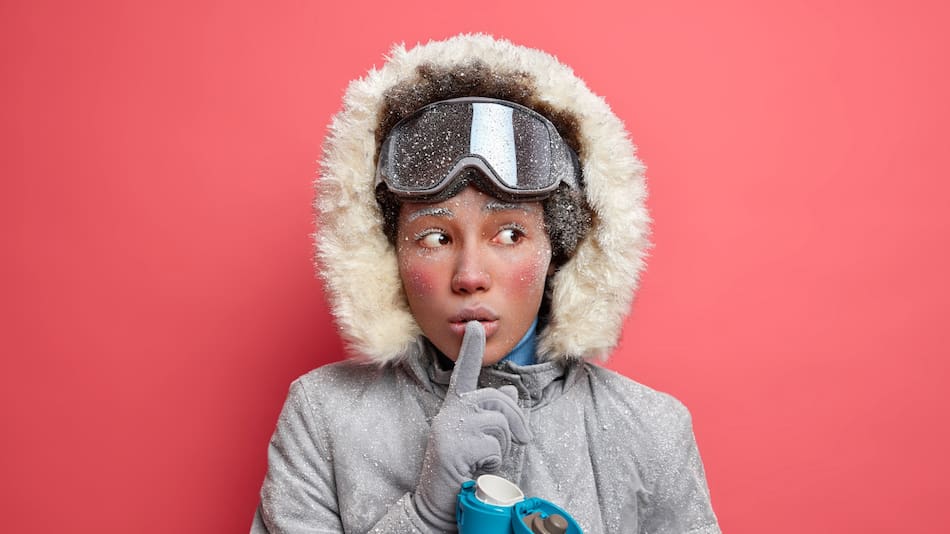 Frío polar, clima. Foto: Freepik