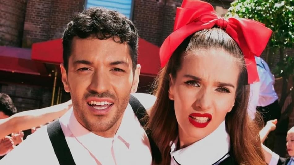Natalia Oreiro y Juan Ingaramo en "Me muero de amor"