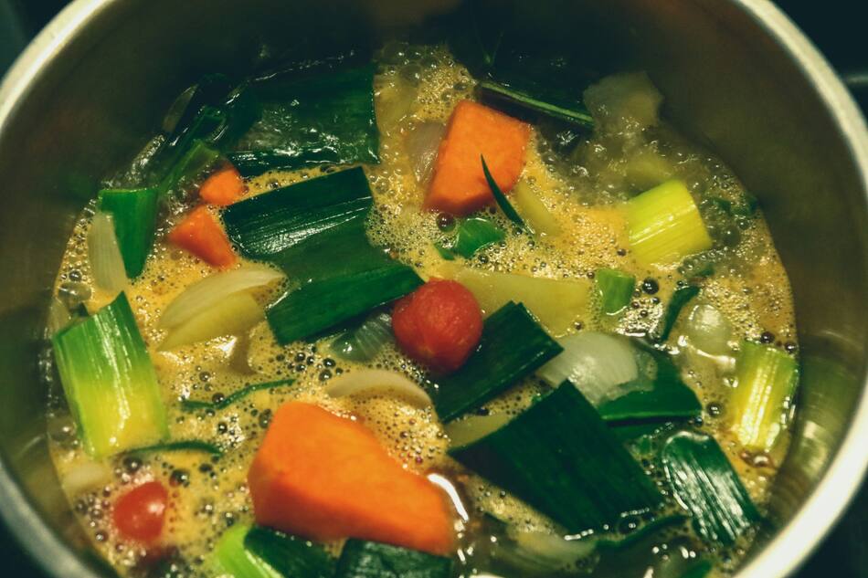Sopa de verduras. Foto: Unsplash