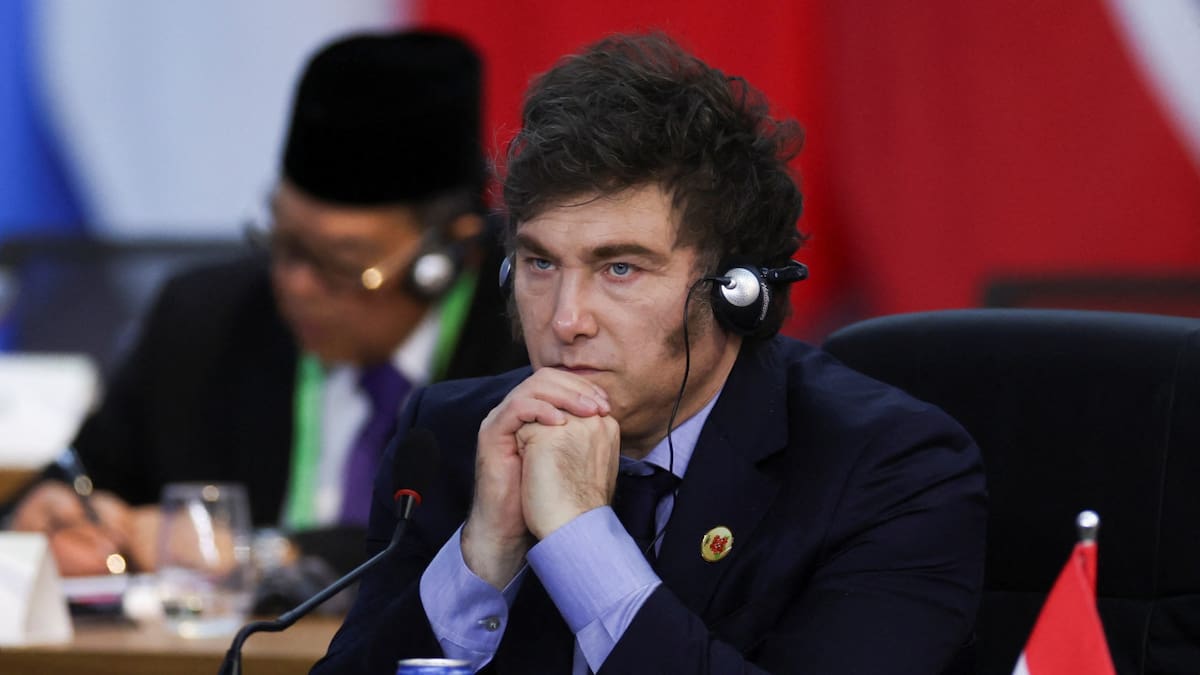 Javier Milei. Foto: Reuters.