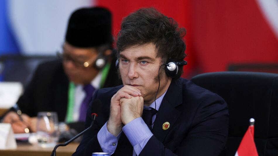 Javier Milei. Foto: Reuters.