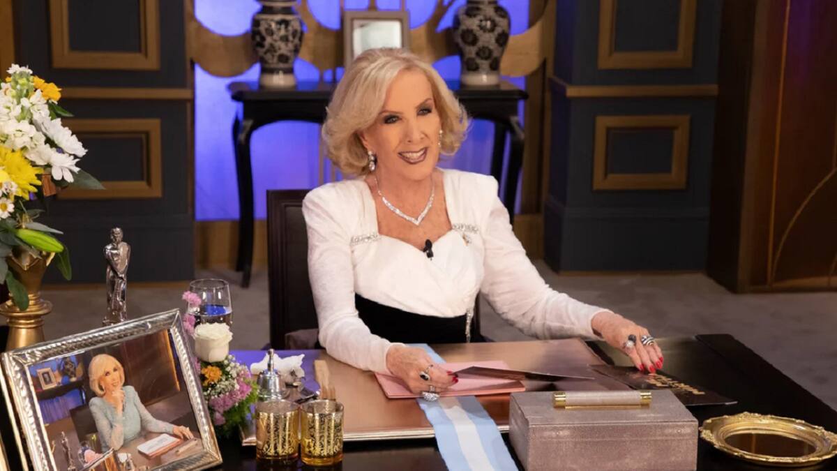 Mirtha Legrand. Foto: eltrece.